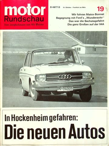 Motor Rundschau 19/1965